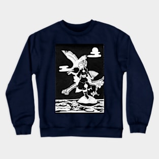 Waiting in Tranquility Crewneck Sweatshirt